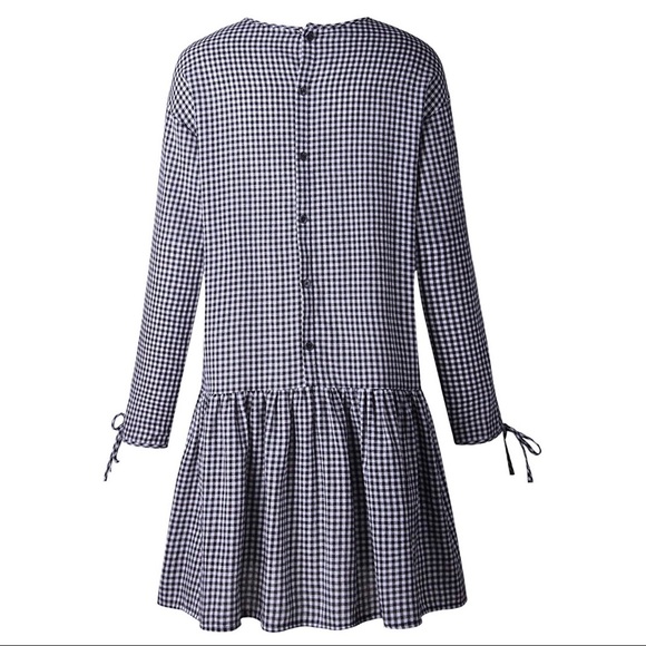 Black and white gingham dress - Picture 4 of 8